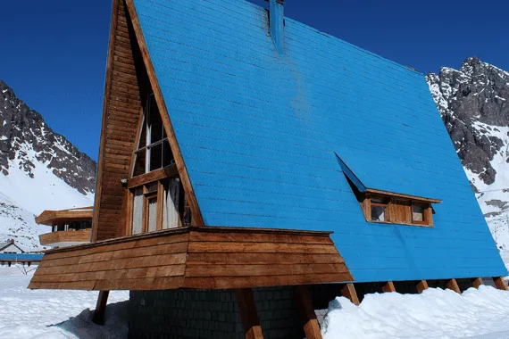 Chalet A-frame en Ski Portillo