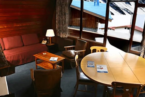 Living-estar de un chalet en Portillo
